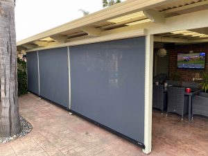 Guide Chain Blinds for Verandah